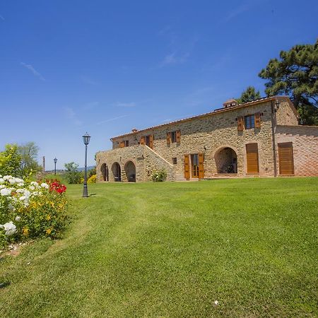 Tenuta Angelici Winery Casa Contea With Pool And Panoramic Pool Cortona Vila Terontola Quarto foto