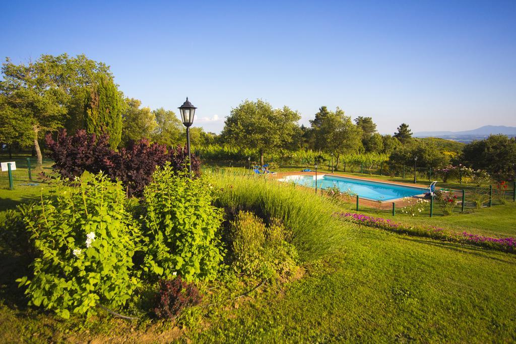 Tenuta Angelici Winery Casa Contea With Pool And Panoramic Pool Cortona Vila Terontola Quarto foto