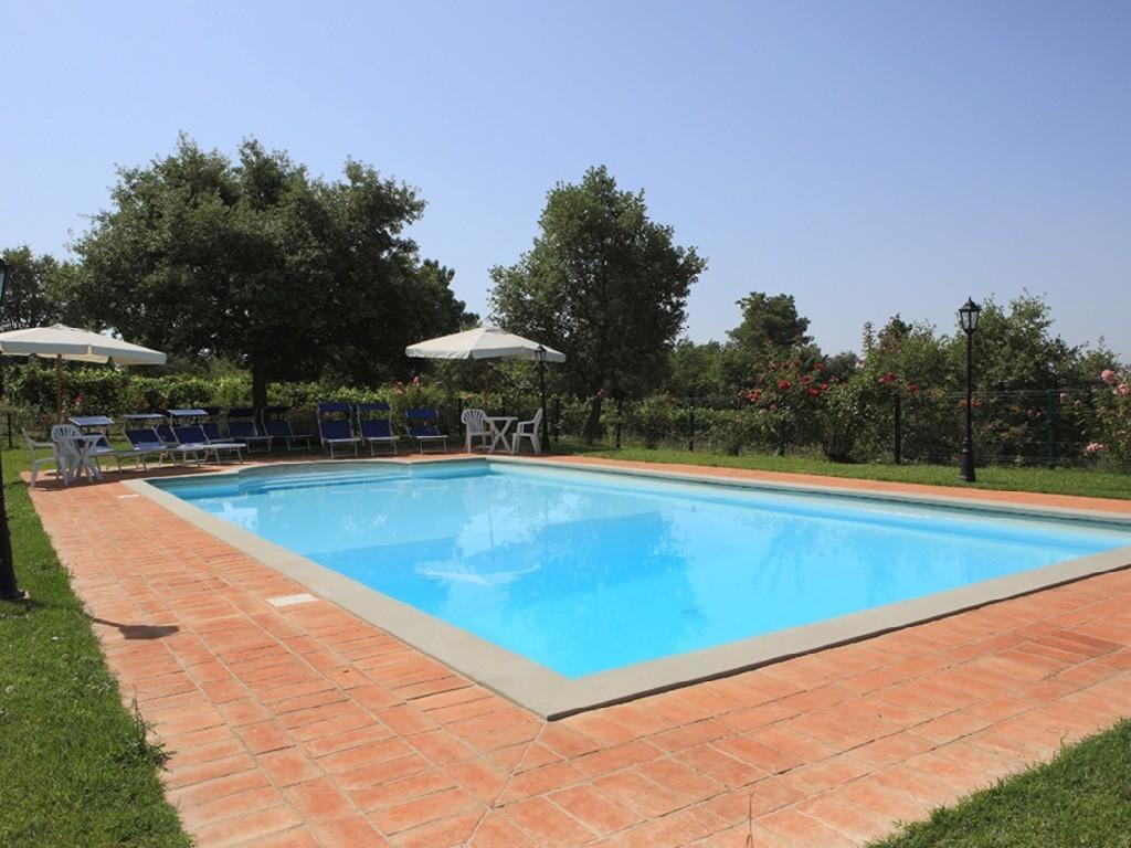 Tenuta Angelici Winery Casa Contea With Pool And Panoramic Pool Cortona Vila Terontola Quarto foto