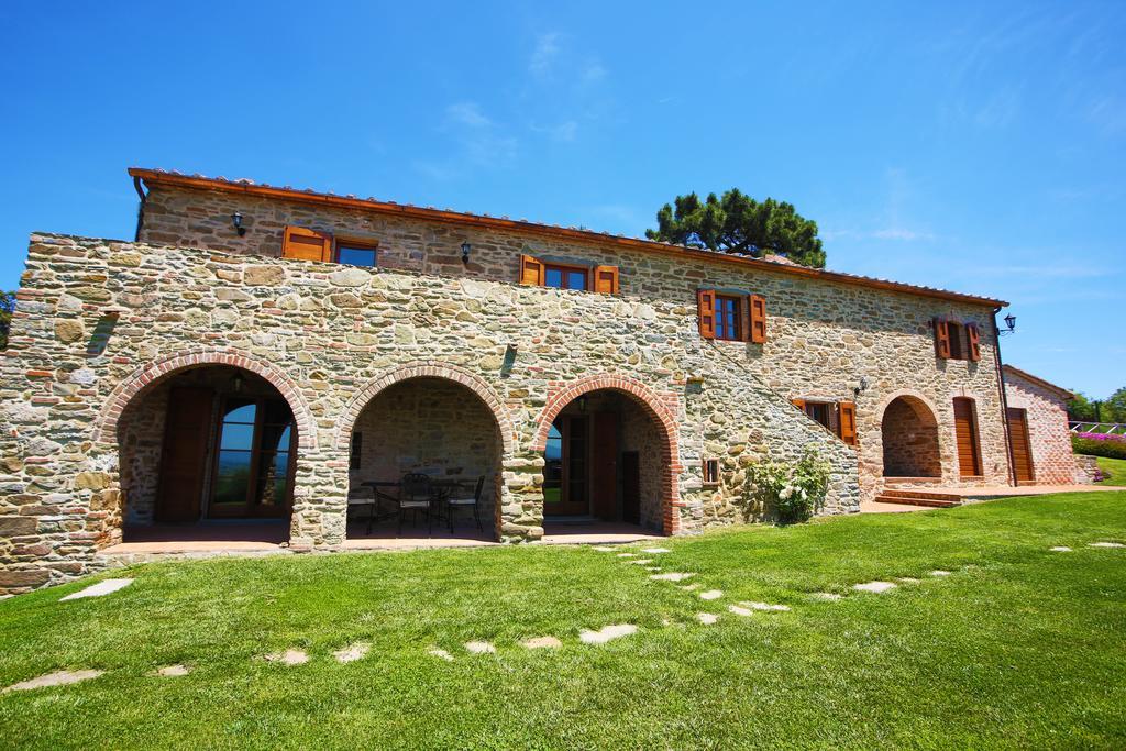 Tenuta Angelici Winery Casa Contea With Pool And Panoramic Pool Cortona Vila Terontola Quarto foto